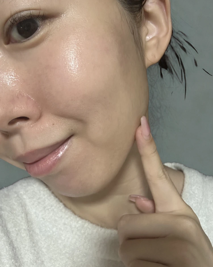 剥がした後のお肌