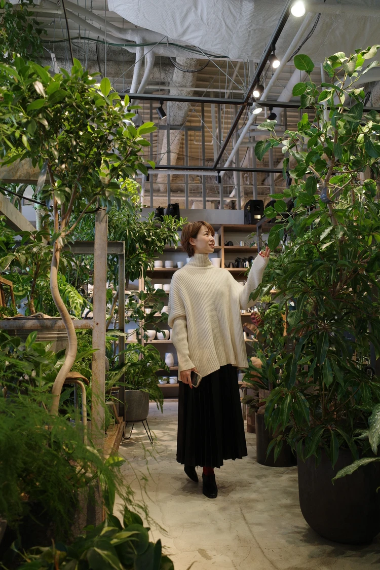 garage 渋谷 植物