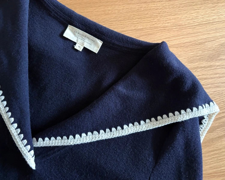 顔まわりが華やかに◎フランス発『Sézane』のセーラーニット_2