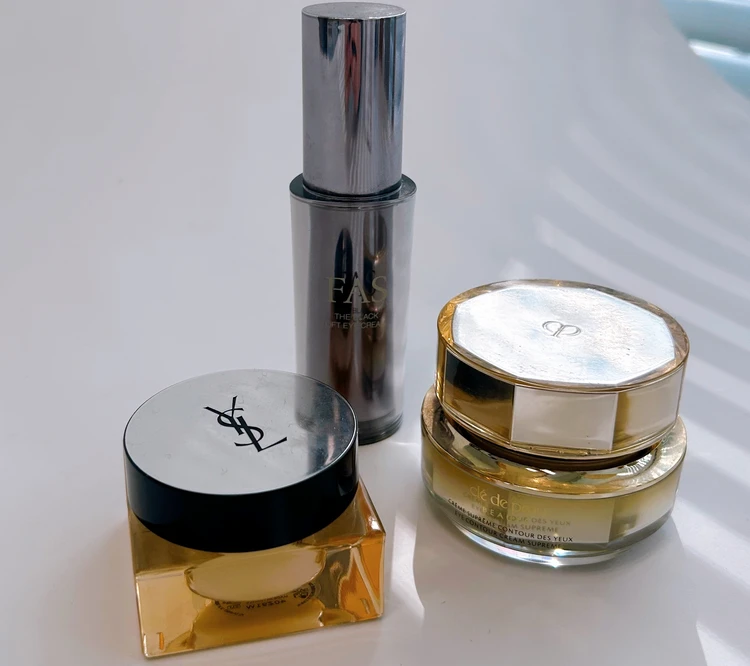 YSL（イヴ・サンローラン ボーテ）、FAS（ファス）、クレ・ド・ポー ボーテ、30代からのアイクリームは何度も言うけど必要です！【エディターズピック】