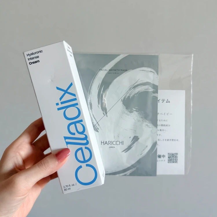 銀座ハリッチ　パック　Celladix 　セラディックス　ヒアルインテンスクリーム　新作コスメ　小田切ヒロ