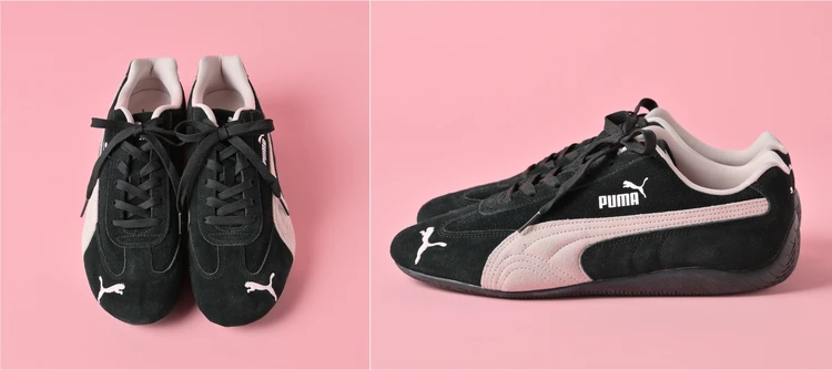“ロープロ（薄底）スニーカー”の火付け役！ 「PUMA（プーマ）」の「スピードキャット OG」の魅力は？ 【きれいめ服に似合う黒スニーカー】