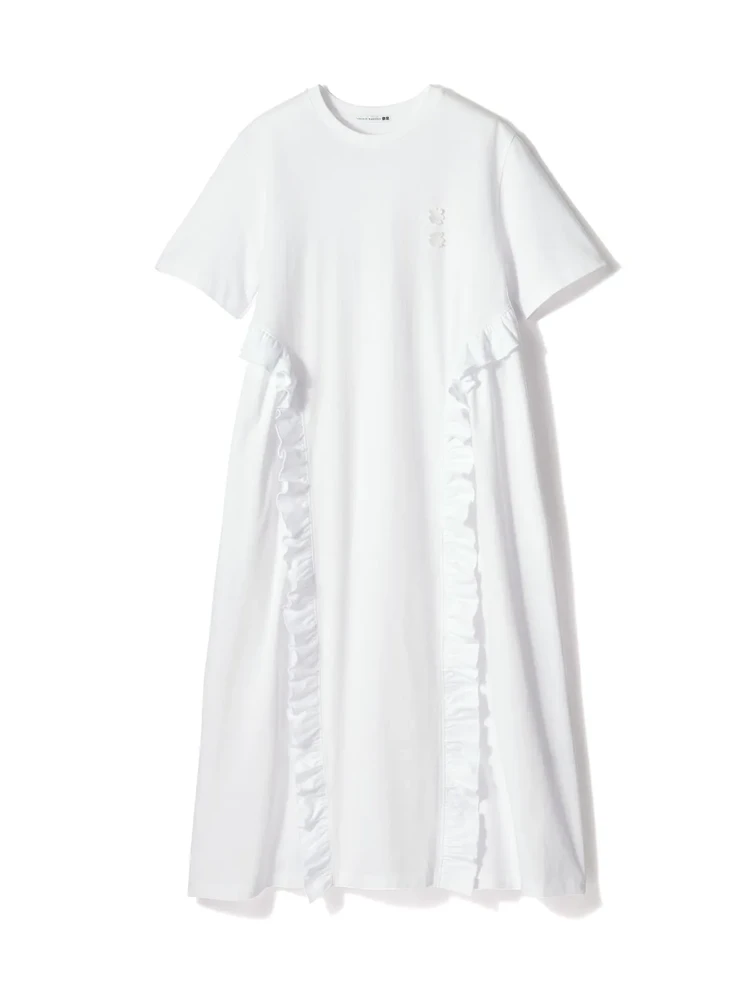 ユニクロ アンド セシリー バンセン フリルTワンピース¥3990