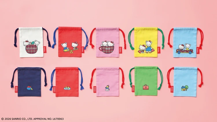 小物入れにも最適なミニ巾着