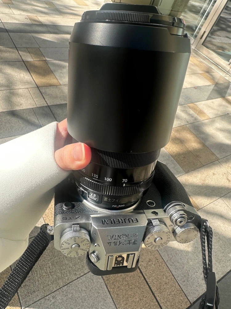 レンタルしたカメラ