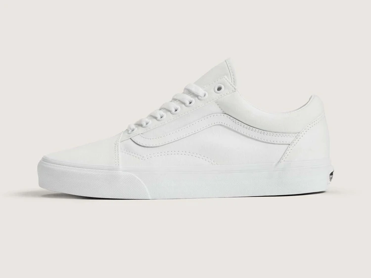 VANS　オールドスクール　TRUE WHITE