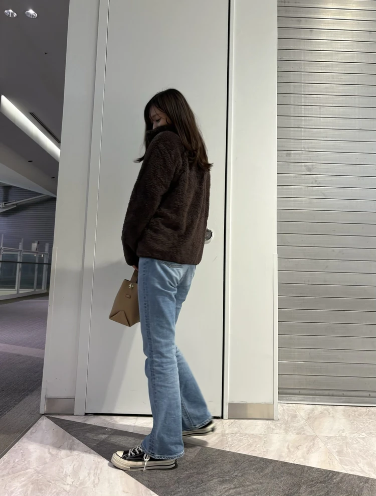 この冬の相棒♡【ユニクロ購入品】ファーリーフリースジャケット_4