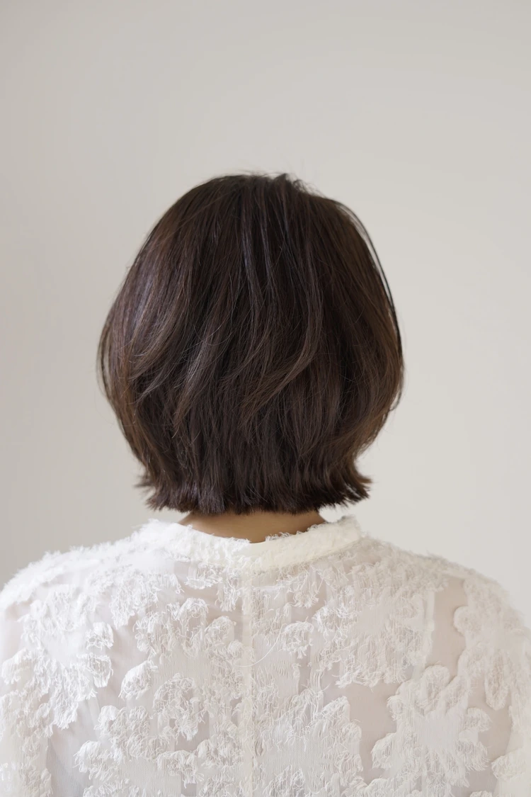 30代髪型・ボブのバック
