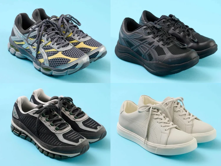 【アシックスおすすめスニーカー4選】歩きやすいだけじゃない!おしゃれ&高機能を叶える理想のスニーカー!スニーカーの選び方も【きれいめ派の通勤・休日スニーカー】