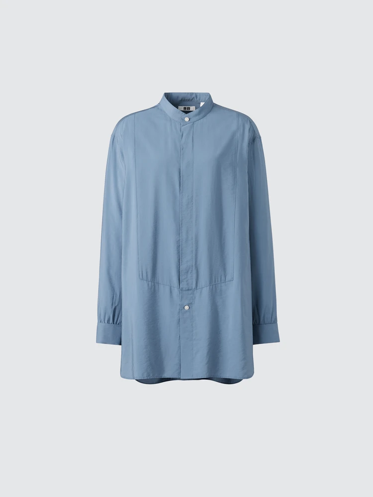 ユニクロ ユー　 スタンドカラーシャツ￥3990