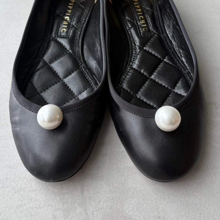 大粒パールに一目惚れ。PIPPICHICのパールフラットが万能_2