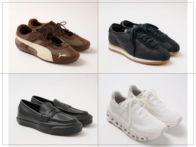 【歩きやすいスニーカー20選】 ホカ、コンバース、ナイキ、プーマ…おしゃれなのに疲れにくい!大人女子の休日に最適なスニーカーを厳選。