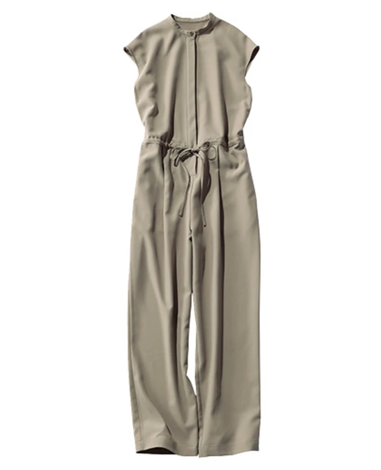 エムセブンデイズ 長見えオールインワン ¥22,000  KHAKI