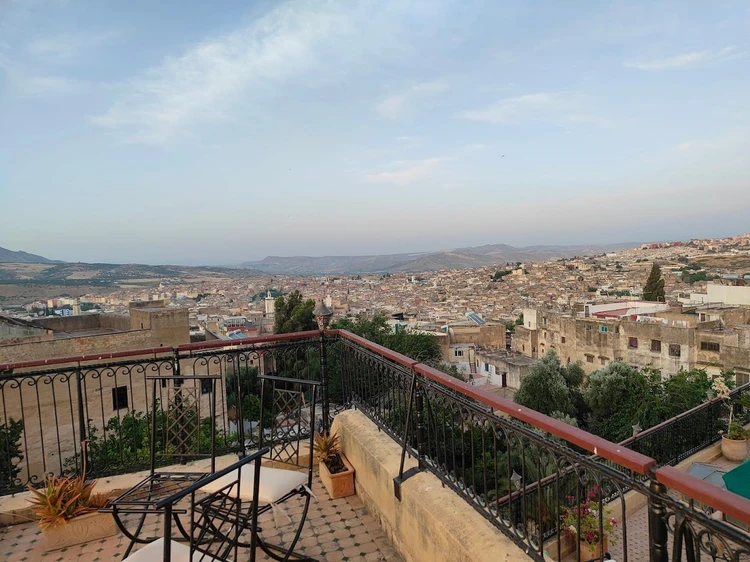 モロッコ　フェズ　リヤドアリヤ Riad Alya