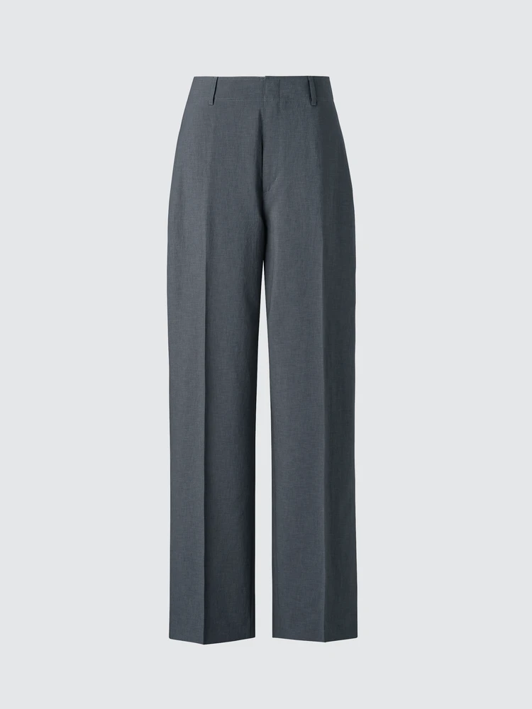 ユニクロ ユー　ハイライズストレートパンツ￥4990