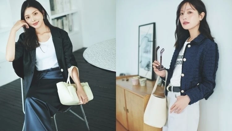 “らしさ”が詰まったOFFの日のジャケットコーデ【かじまり×いつな 春のジャケットコーデ】