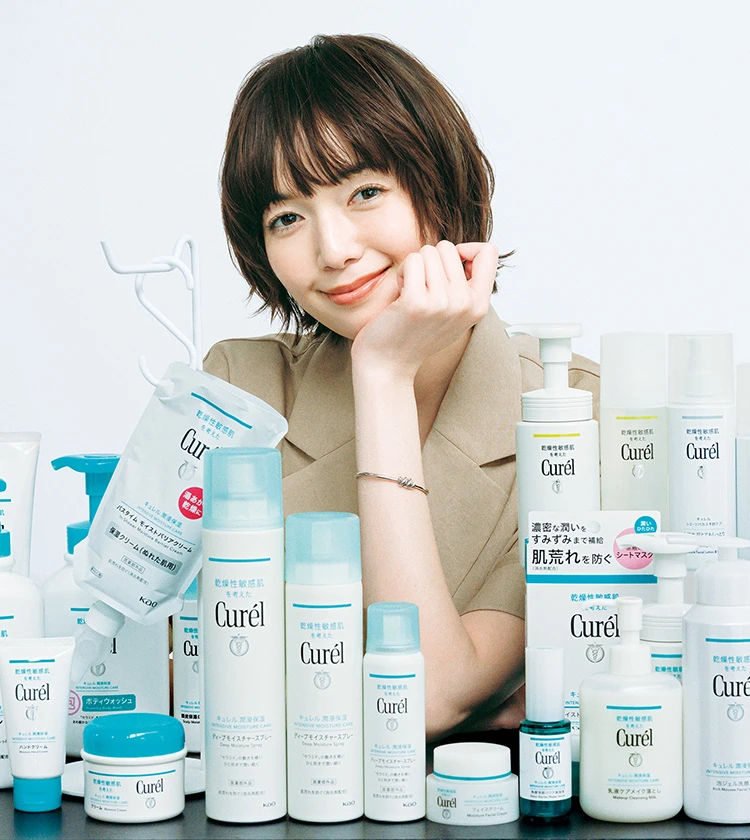 佐藤栞里がBAILA編集長として徹底リサーチ！ 『キュレル』が一年中、 働く肌にお役立ちな理由