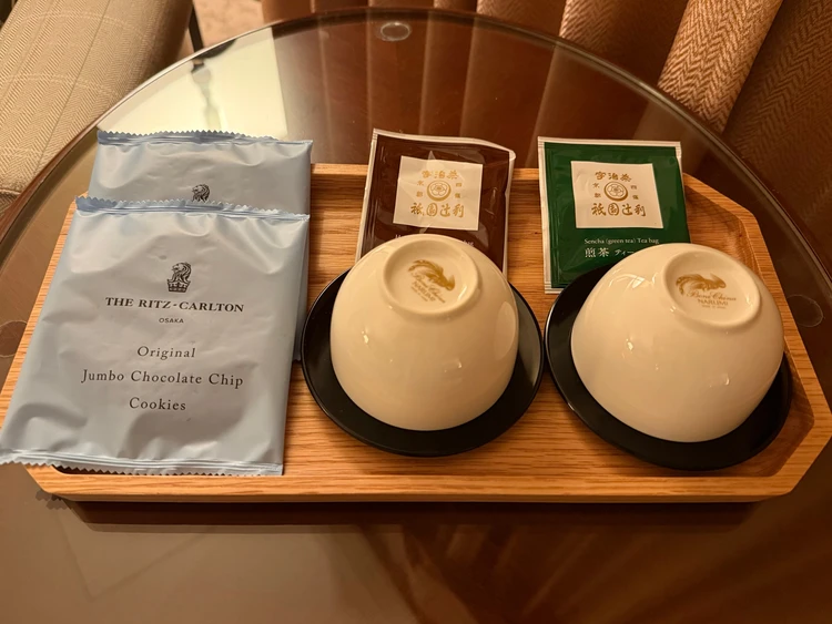 リッツカールトン大阪 客室 ジャンボクッキー　お土産