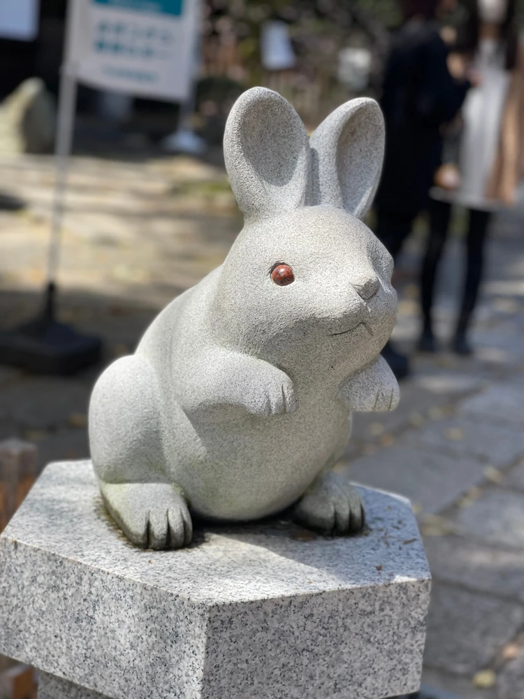京都岡崎神社(うさぎ神社)のうさぎ