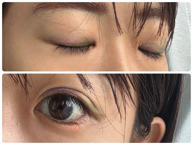 【単色アイシャドウなのに2色に変化!?】M•A•Cのポイント使いも可愛すぎる変幻発色アイシャドウ_6