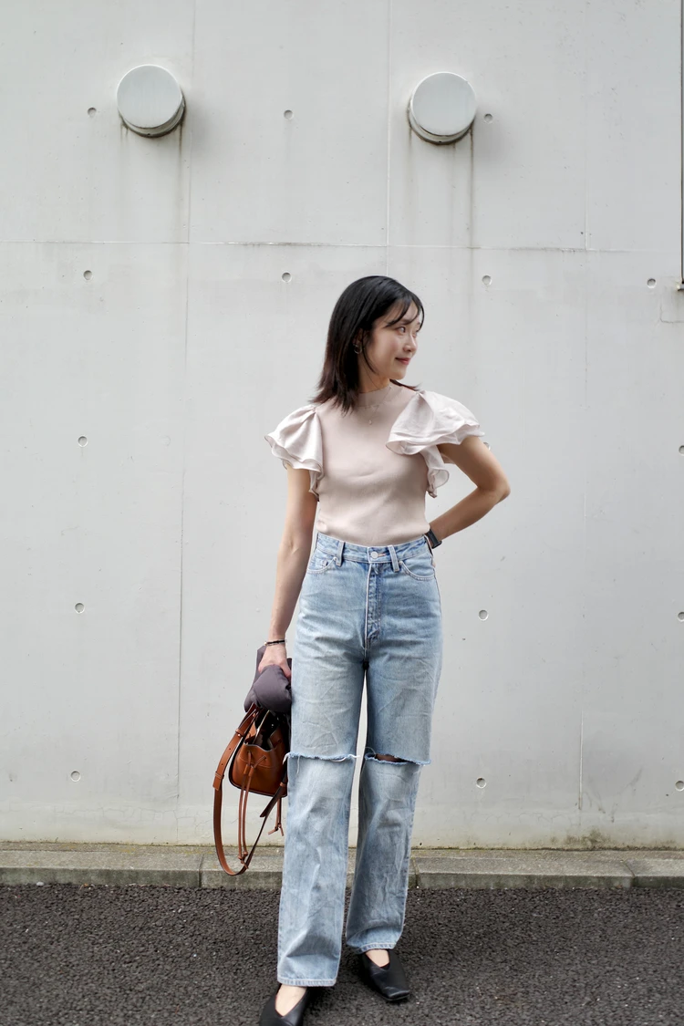 休日デニム率99%な私の【人生デニムコーデ】#ファッション部_1