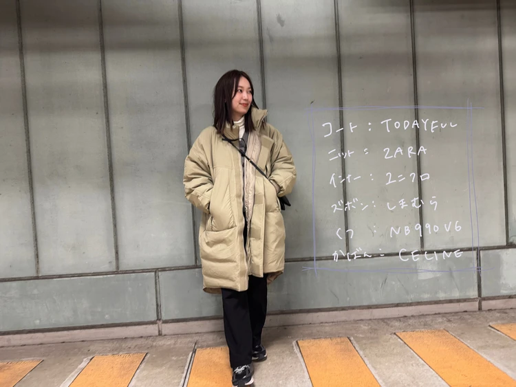 気温10度のディズニーシーコーデ