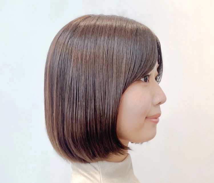30代ー40代髪型・ボブのサイド