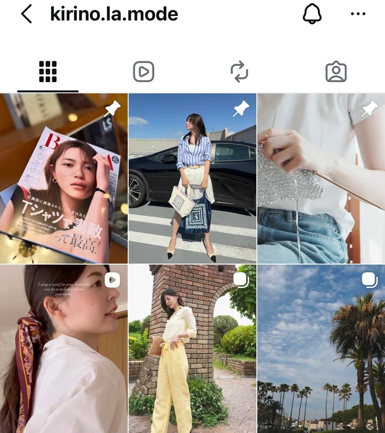 インスタフィード写真