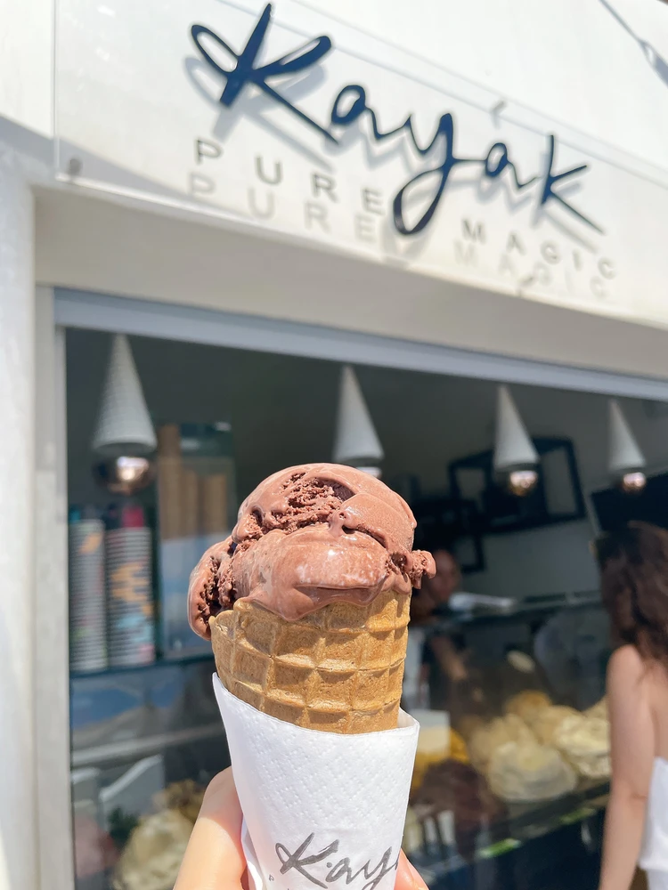 ギリシャ旅行で出会った美味しすぎるアイスクリーム『Kayak(カヤック)』　#BAILAアイス部_1