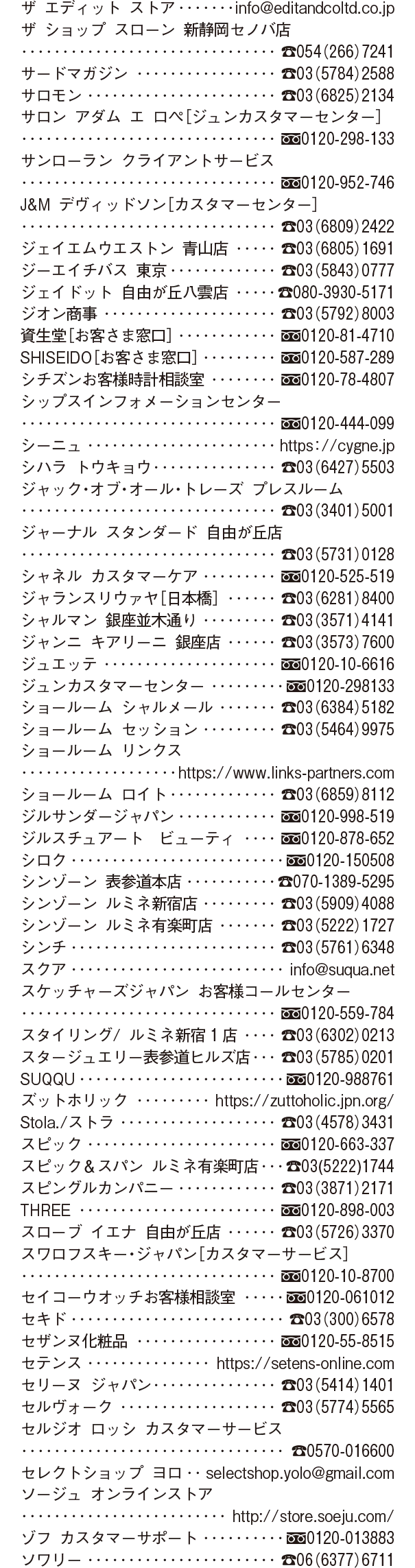 2025年4月号 Shop List_3