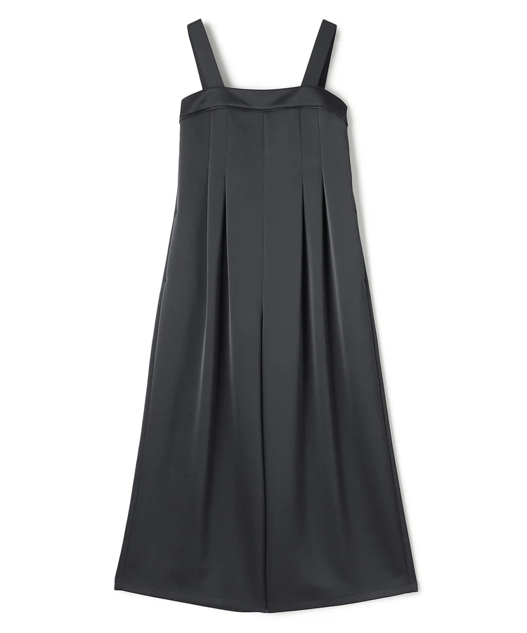 アンクレイヴ　SHINY W-SATIN　オールインワン　スレート