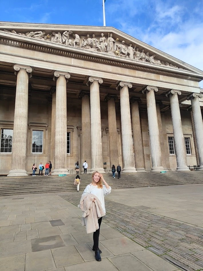 大英博物館　入口