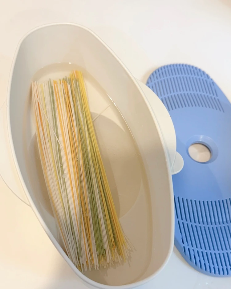 夏に大活躍！電子レンジで素麺が作れる！スケーターのレンジでゆで麺が便利♥_3