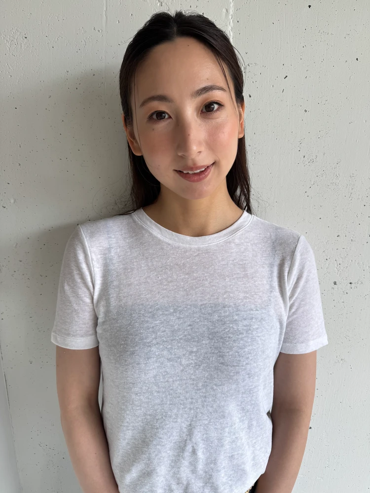 30代髪型・ロングの正面