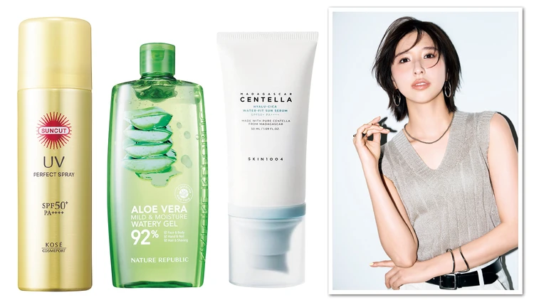 【ももクロ・玉井詩織さんの「顔以外」の紫外線対策3TIPS】ボディも髪＆頭皮も抜かりないUVコスメ7選