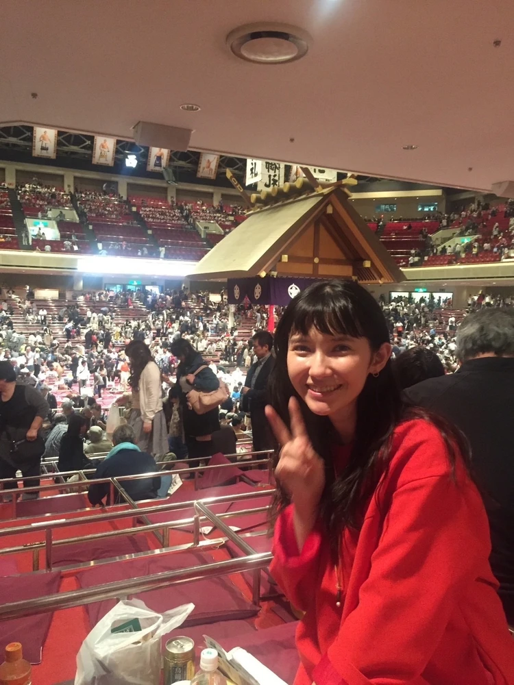 マス席は、後方でも土俵を近く感じられる