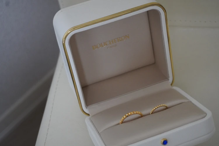 【30代イエベ夫婦の結婚指輪】BOUCHERON | ブシュロン「キャトルリング」