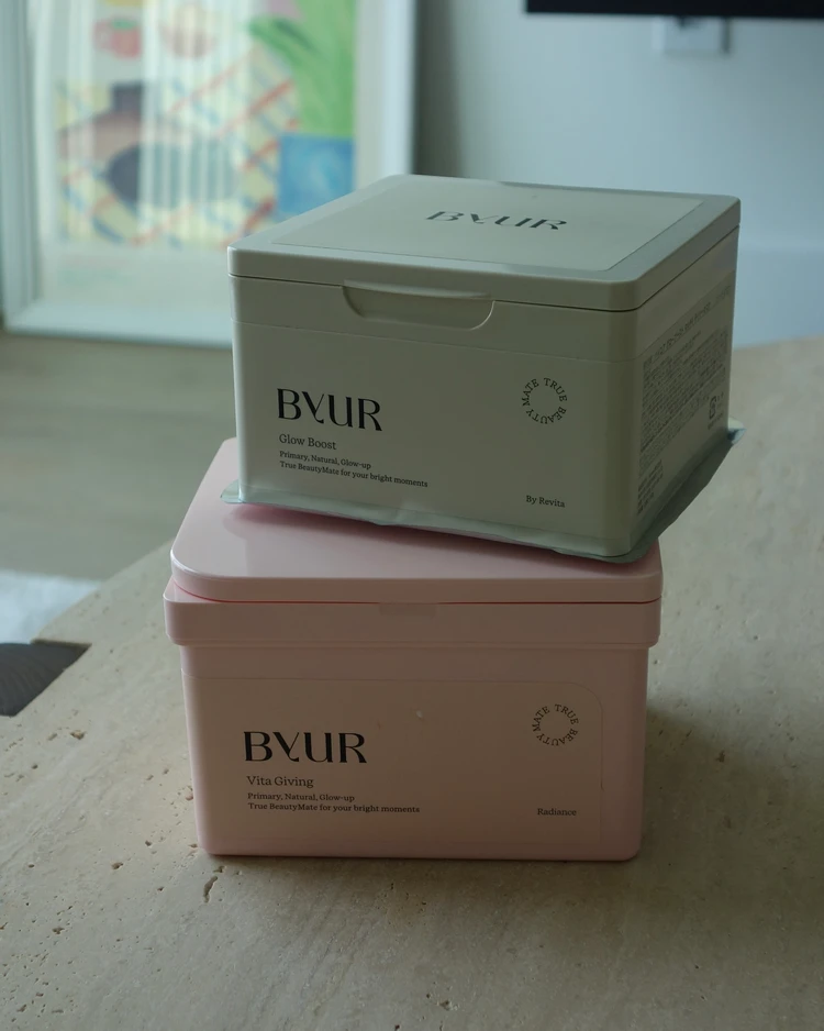 BYUR グローブースト マルチV デイリーマスク BYUR ビタギビング デイリーアクアセラムマスク V1