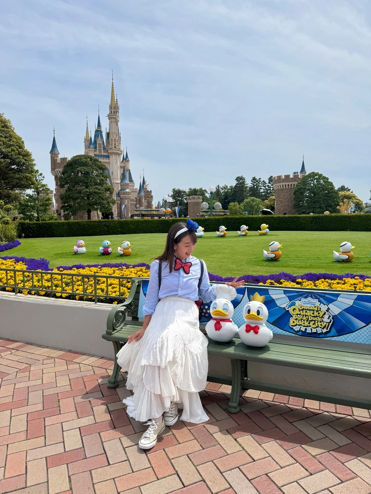 ドナルド パルパルーザ ドナルドコーデ 東京ディズニーランド