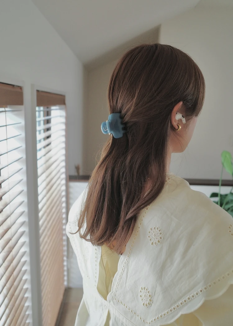 UNDO HAIRWARE❤︎ヘアクリップで簡単まとめ髪｜垢抜けアレンジ_4