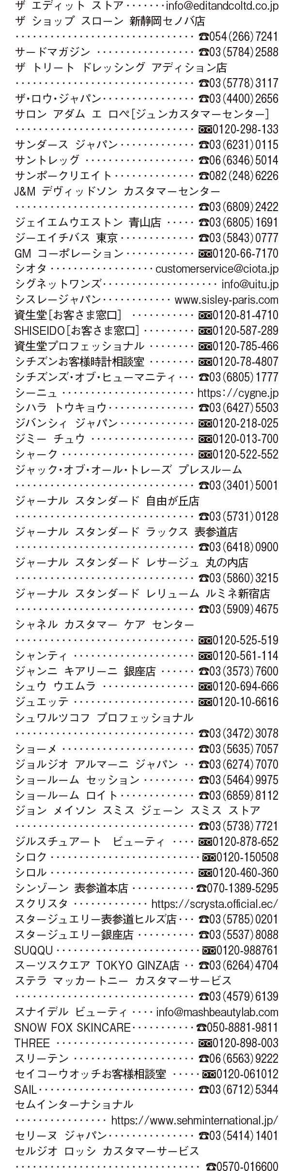 2025年7月号 Shop List_3