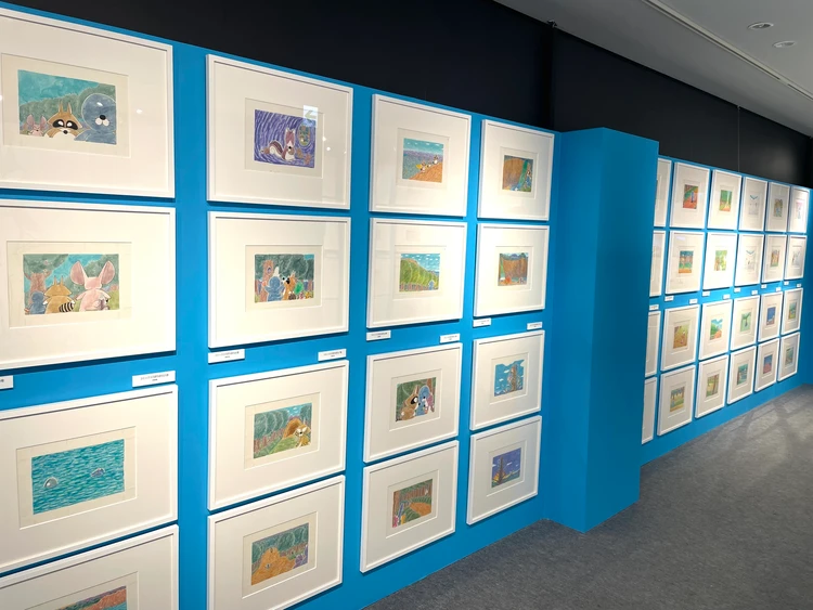 「ぼのぼの展 40年のこと。」原画