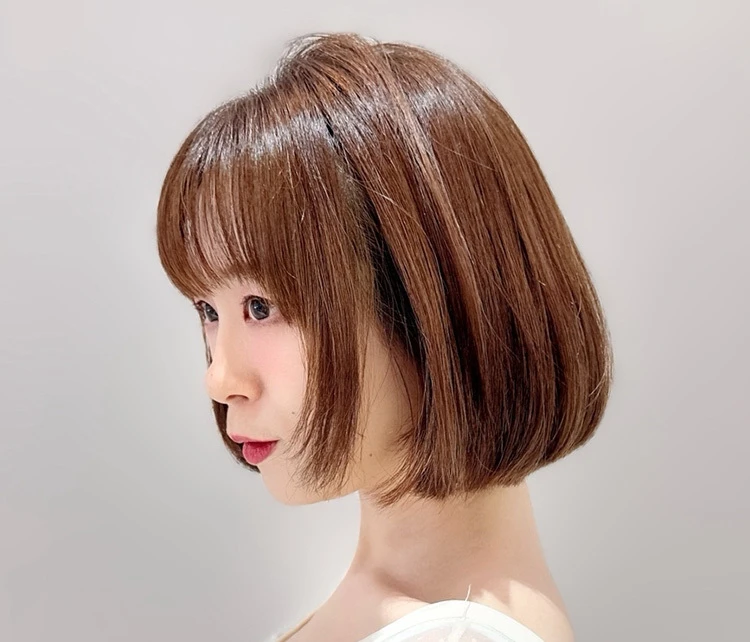 30代ー40代髪型・ボブのサイド