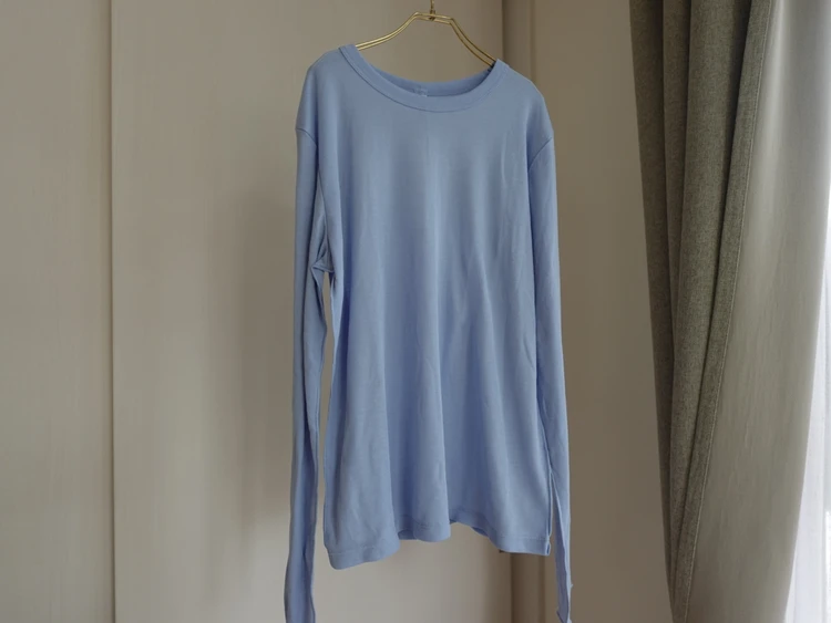 ソフトシアークルーネックT