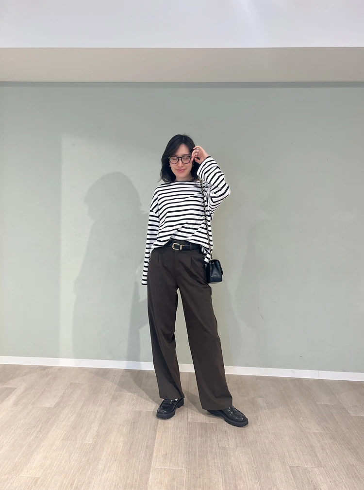 秋に取り入れたいブラウンカラーのアイテムを使ったコーデ３選_4