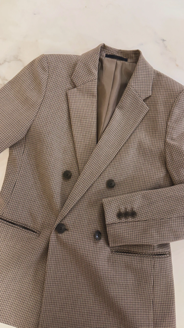 ユニクロ ダブルジャケット