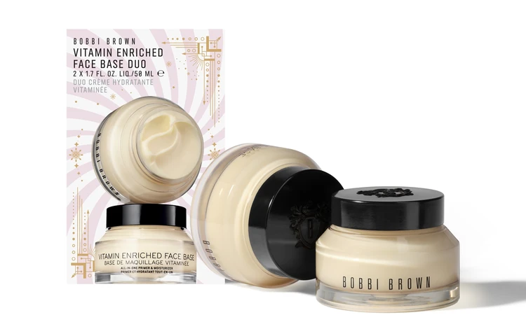 2025 クリスマスコフレ ホリデー 限定品 ボビイブラウン ビタエンリッチド クリーム&フェイスベース デュオ ¥16280(2025年11月1日数量限定発売) セット内容:ビタエンリッチド クリーム&フェイスベース 50mL(現品)×2個 *公式オンラインショップにて先行発売中