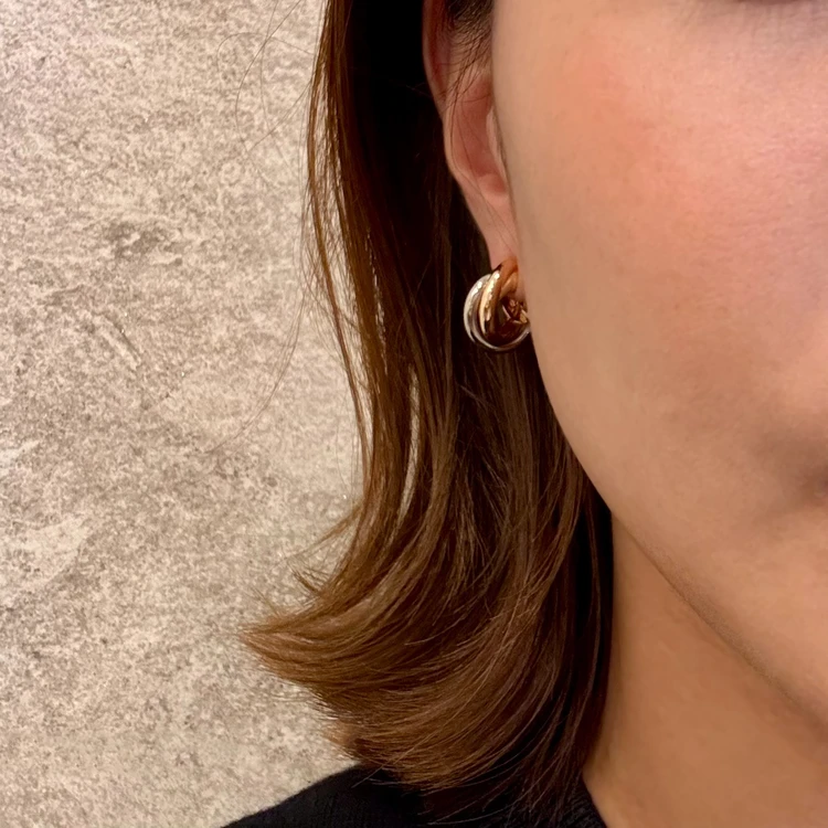 2025年締めくくり。自分へのご褒美としてカルティエのトリニティピアスをお迎え_3_1