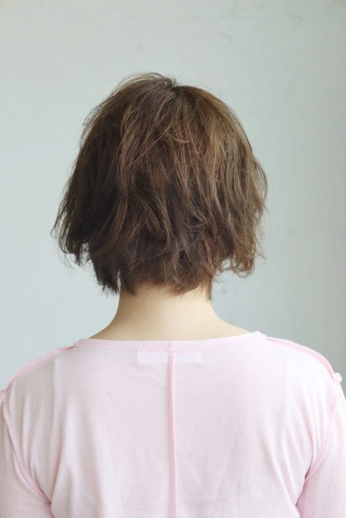 30代髪型・ボブのバック