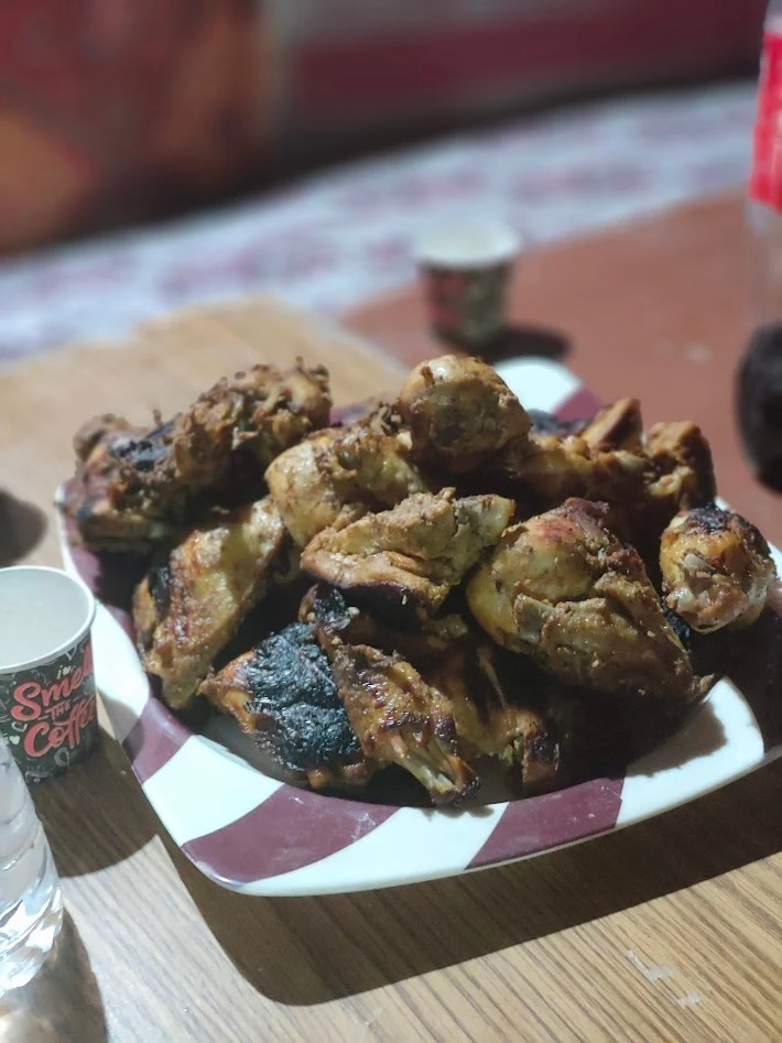 エジプト　キャンプ　ごはん